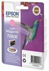 Epson T0806-C13T08064020 Açık Kırmızı Orjinal Kartuş - Epson