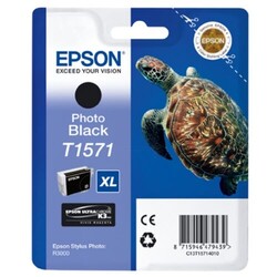 Epson T1571-C13T15714010 Foto Siyah Orjinal Kartuş - Epson