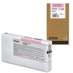 Epson T9136-C13T913600 Açık Kırmızı Orjinal Kartuş - Epson