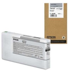 Epson T9137-C13T913700 Açık Siyah Orjinal Kartuş - Epson