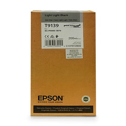 Epson T9139-C13T913900 Açık Açık Siyah Orjinal Kartuş - Epson