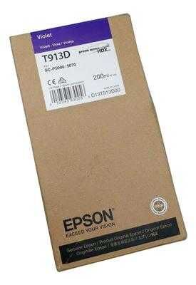 Epson T913D-C13T913D00 Mor Orjinal Kartuş - 1