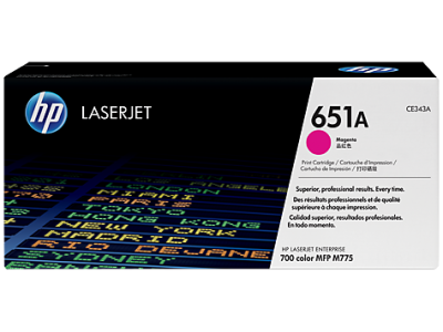 Hp 651A-CE343A Kırmızı Orjinal Toner - 1
