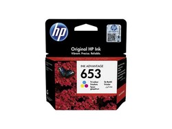 Hp 653-3YM74AE Renkli Orjinal Kartuş - Hp