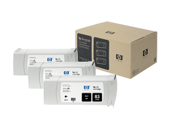 Hp 83-C5072A Siyah Orjinal Kartuş 3lü Paket - Hp