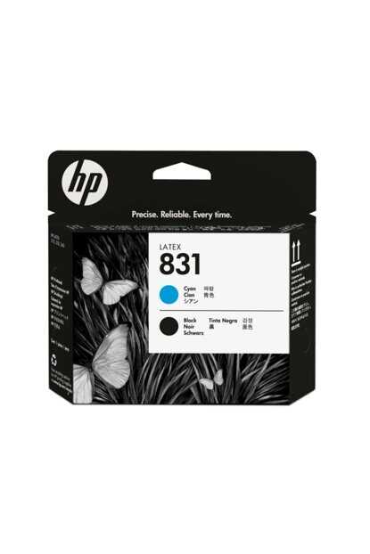 Hp 831-CZ677A Orjinal Mavi-Siyah Lateks Baskı Kafası