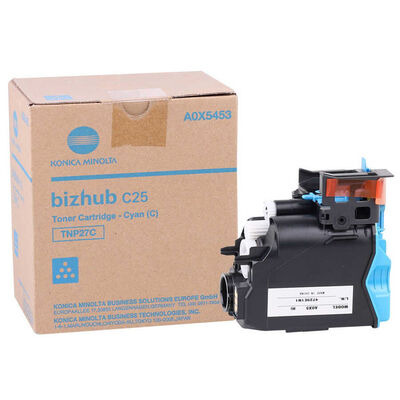 Konica Minolta TNP-27 Mavi Orjinal Toner - 1