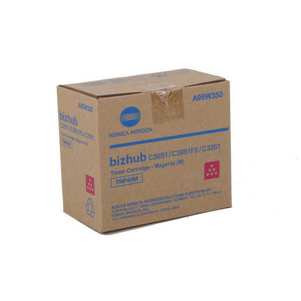 Konica Minolta TNP-49 Kırmızı Orjinal Toner
