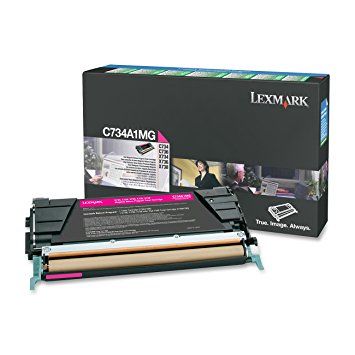 Lexmark C734-X734-C734A1MG Kırmızı Orjinal Toner - 1