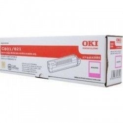 Oki C801-C821-44643006 Kırmızı Orjinal Toner - Oki